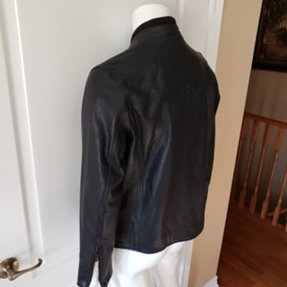 Kenneth Cole  Men's Medium Sized Leather Jacket - Picture 4 of 9